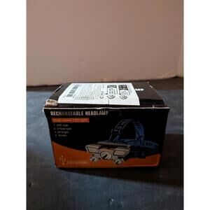 Rechargeable LED Headlamp with USB Charging